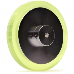 ROL95-6 Мерное/измерительное колесо для энкодеров и механических счётчиков длинны вн.диаметр 95мм внутр. 6мм.