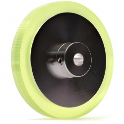 ROL95-10 Мерное/измерительное колесо для энкодеров и механических счётчиков длинны вн.диаметр 95мм внутр. 10мм.