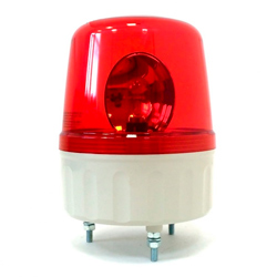 AVGB-02-R(24VDC) Сигнальный проблесковый маячок красного цвета с зуммером 135 мм LED, 24 Вольта DC, Autonics