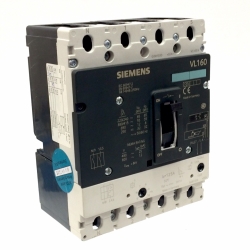 3VL2712-1EJ43-0AB1 Автоматический выключатель стационарный Siemens VL160N 4П 125А 55кА 1НО+1НЗ (IP20)