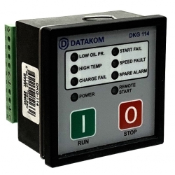 DKG-114 Модуль ручного и дистанционного запуска генератора DATAKOM