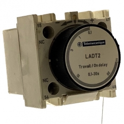 LADT2  Блок дополнительных контактов 1NO+1NC с выдержкой времени 0.1…30 сек,  Schneider Electric