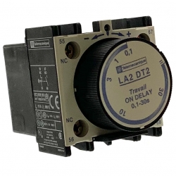 LA2DT2 дополнительный контактный блок c выдержкой времени, диапазон 01…30 секунд, Schneider Electric