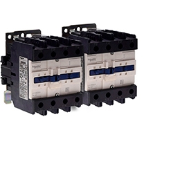 LP2D40004BD КОНТАКТОР РЕВЕРСИВНЫЙ ПУСКАТЕЛЬ4Р(4НО),AC1,60A,24 VDC Schneider Electric