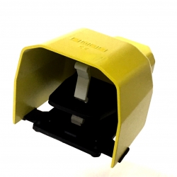 PDKS11BX10 Переключатель-педаль, Желтый алюминий, контакт 1NO +1NC