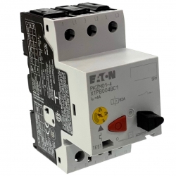 PKZM01-4 Автоматический выключатель защиты двигателя 4А, 3 полюса, MOELLER/EATON