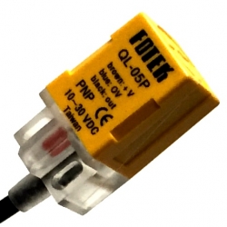QL-05P Индуктивный датчик расстояние 5мм, 17x17x35, 3 провода, FOTEK