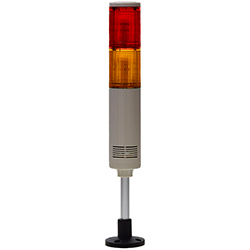 TL56B-024-RY LED колонны 56 мм два цвета красн.+желт. зуммер 80 дБ, 24VDC Светодиодные сигнальные колонны